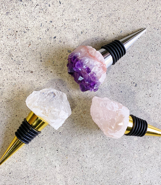 Beauty of Nature Stone Wine Stopper