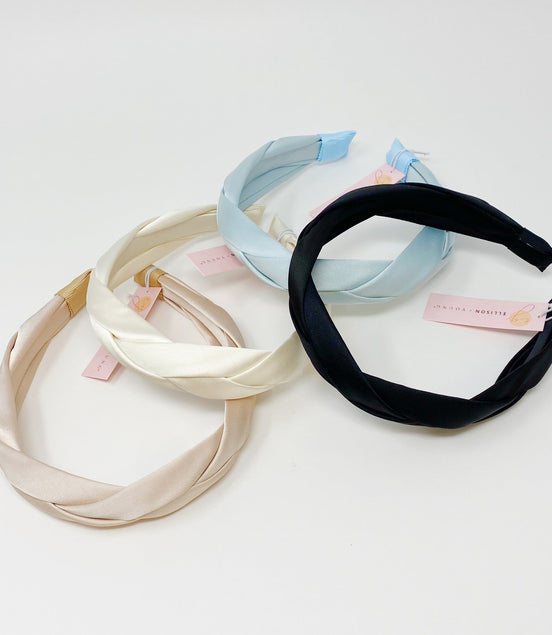 Satin Silk Braid Headband