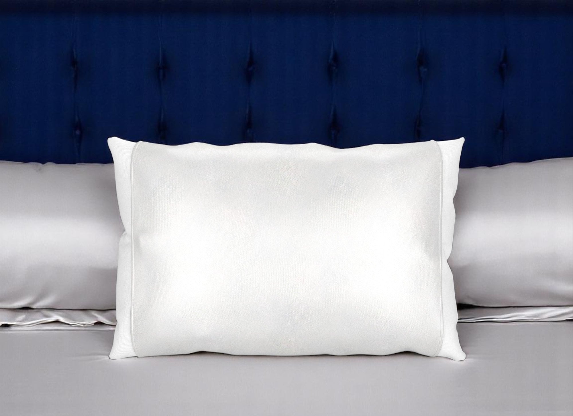 Ivory Silk Open Ended Pillowcase-1