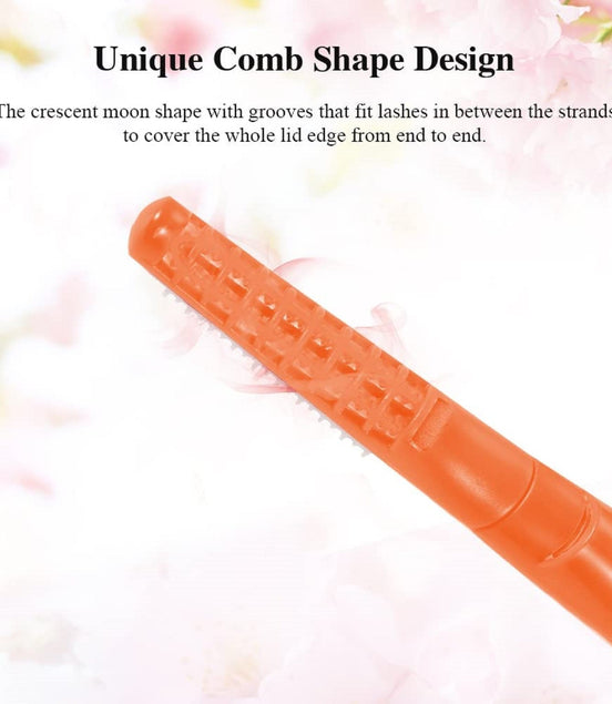 Heated Eyelash Curler With Comb, Provides Long Lasting Curl In Seconds