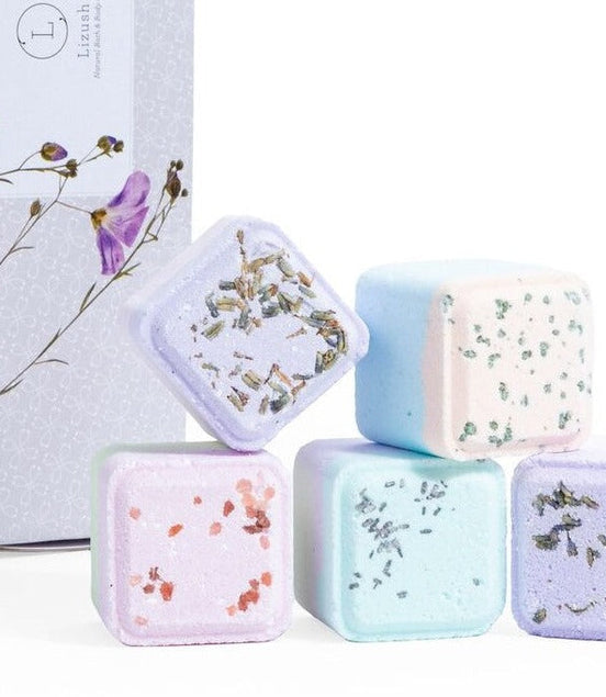 Mixed scents Shower Steamers Gift Set - 5 Big Fizzies, Cheer Up Package