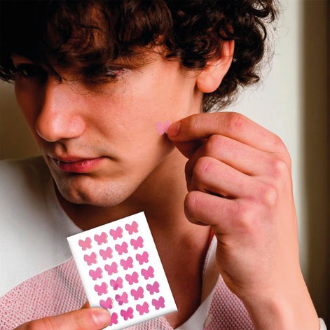 Pursonic Butterfly Hydrocolloid Pimple Patches – Gentle & Effective Blemish Care