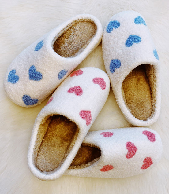 Heart Full Cozy Lounge Slippers