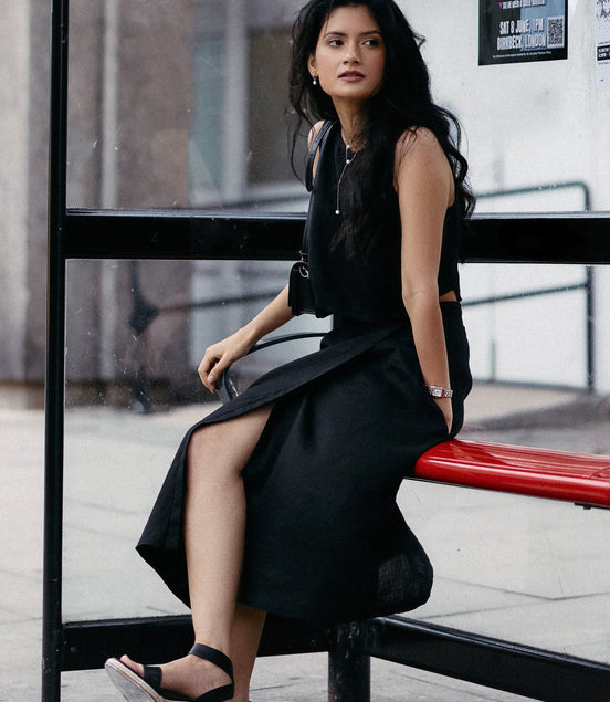 Breezy Summer Set in Black