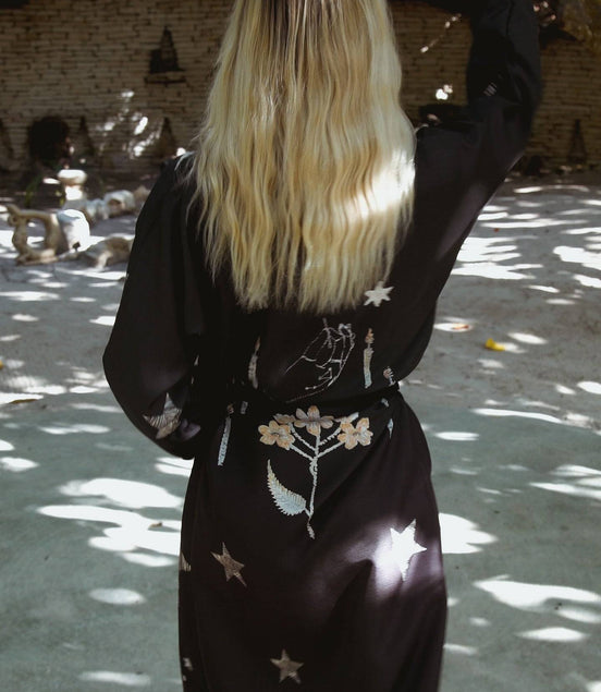 The Royal Robe Kimono in Starry Night