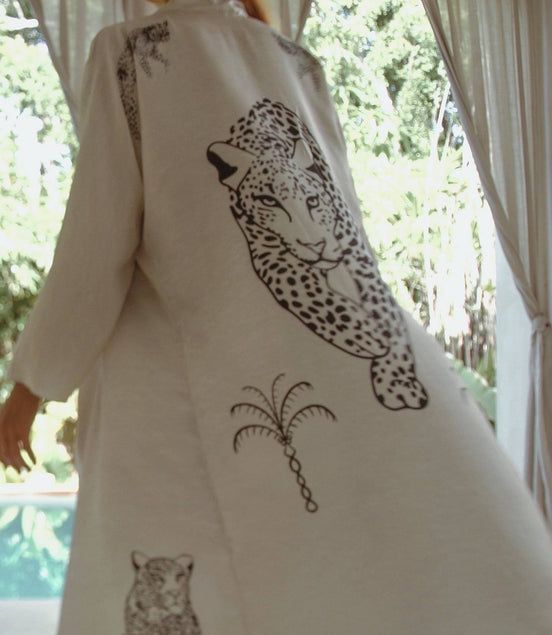 The Royal Robe Jaguar Kimono