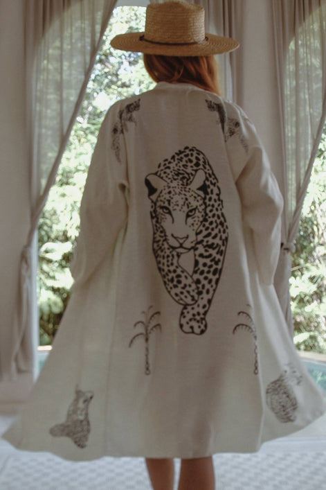 The Royal Robe Jaguar Kimono