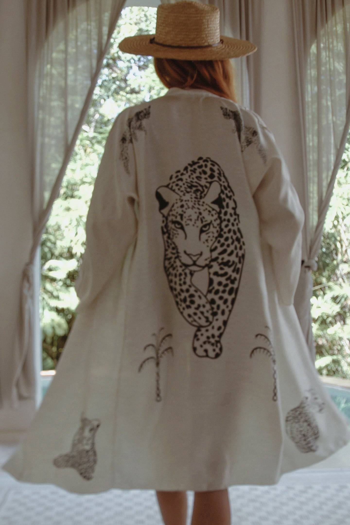 The Royal Robe Jaguar Kimono