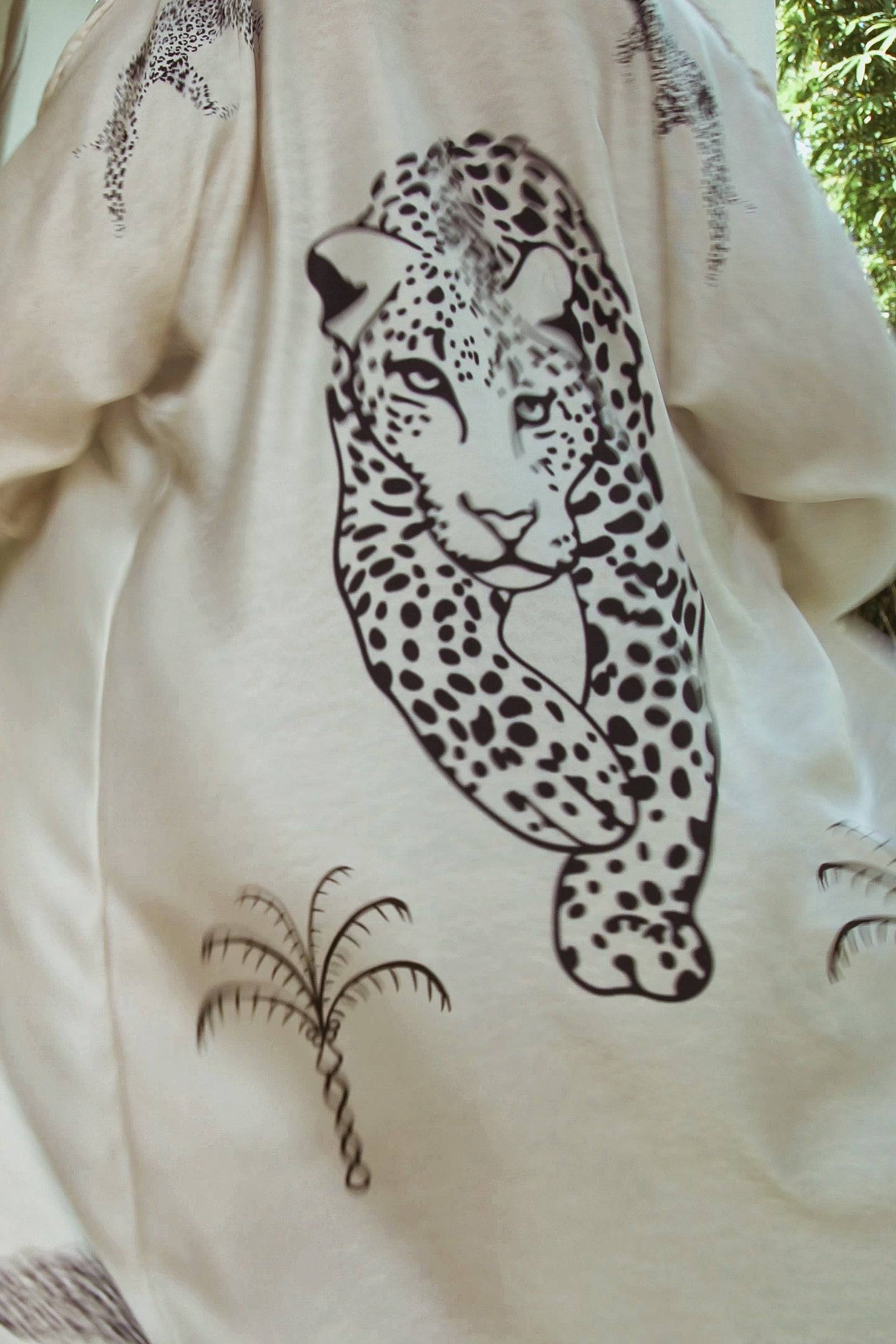 The Royal Robe Jaguar Kimono