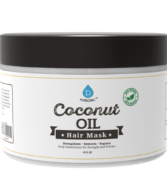 100% Natural Coconut Oil Hair Mask 10 Oz