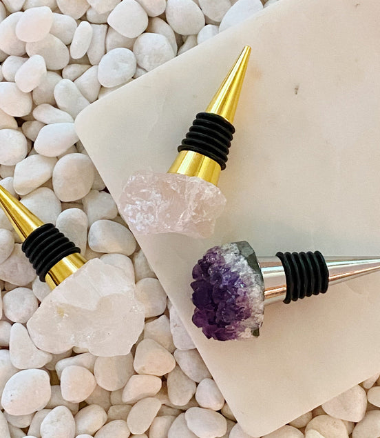 Beauty of Nature Stone Wine Stopper
