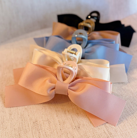 Gross Grain Bow Hair Claw