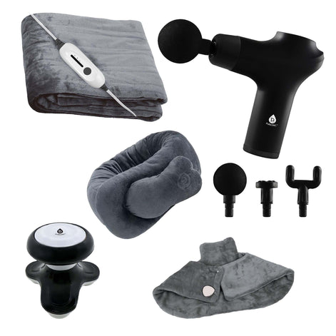 🌟 Father's and Mother's Day Ultimate Relaxation Bundle: Heated Blankets, Massagers & More! 🌟