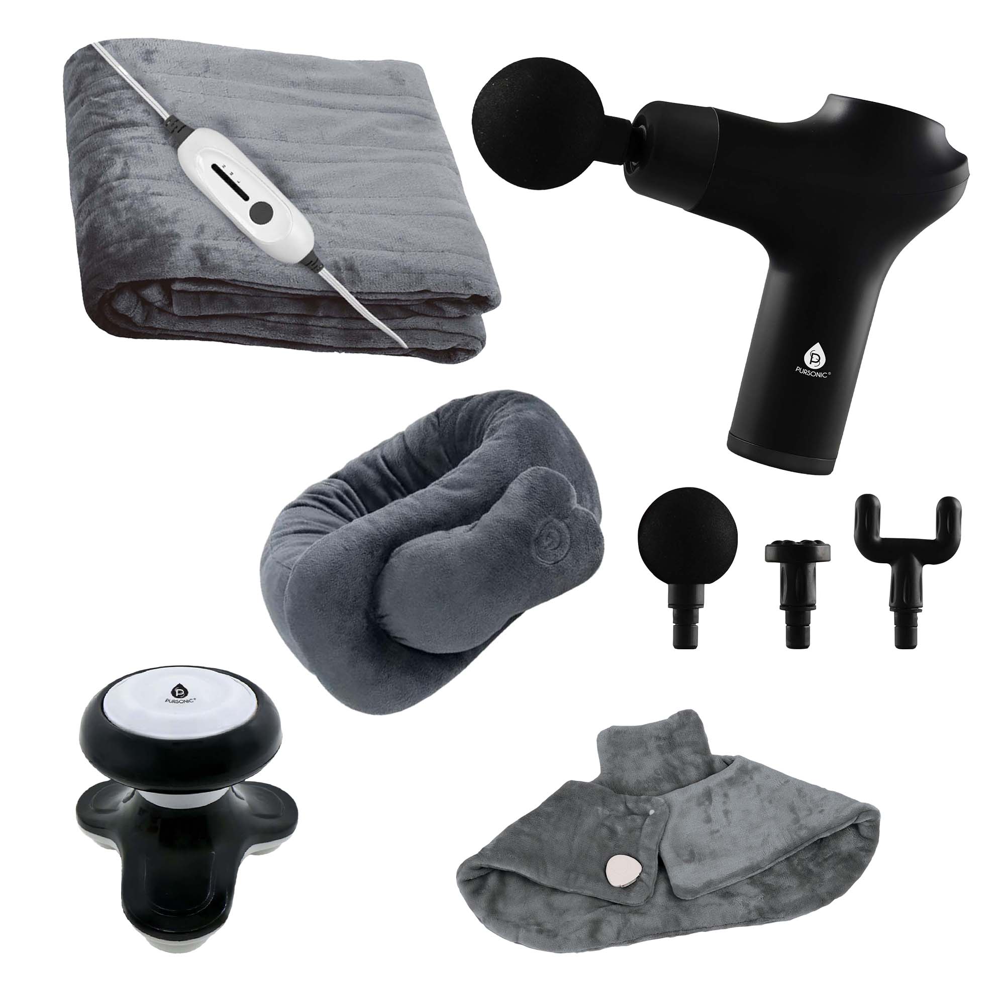 🌟 Father's and Mother's Day Ultimate Relaxation Bundle: Heated Blankets, Massagers & More! 🌟