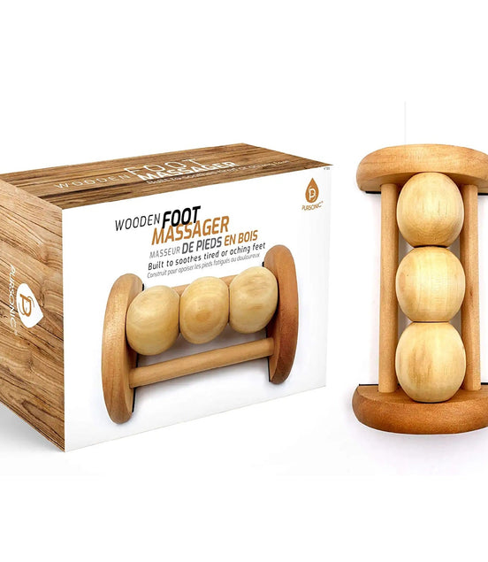 All Natural Wooden Foot Massager Roller