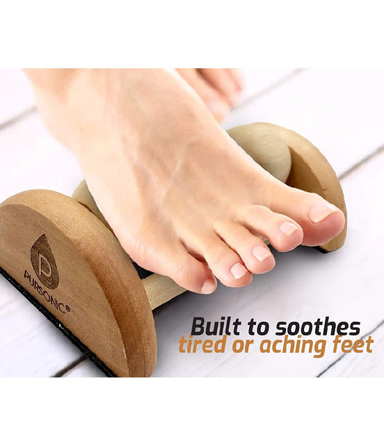 All Natural Wooden Foot Massager Roller