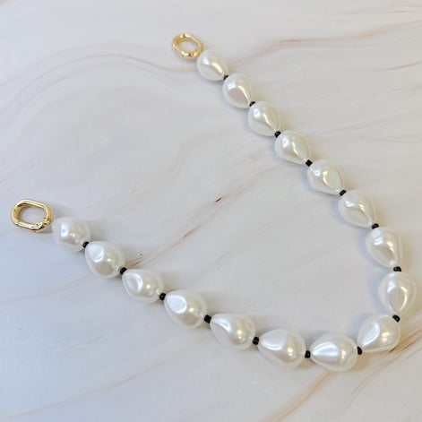 Pearl And Bead Bag Charm