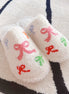 Bow Field Cozy Lounge Slipper
