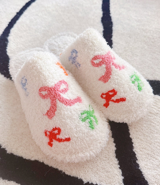 Bow Field Cozy Lounge Slipper