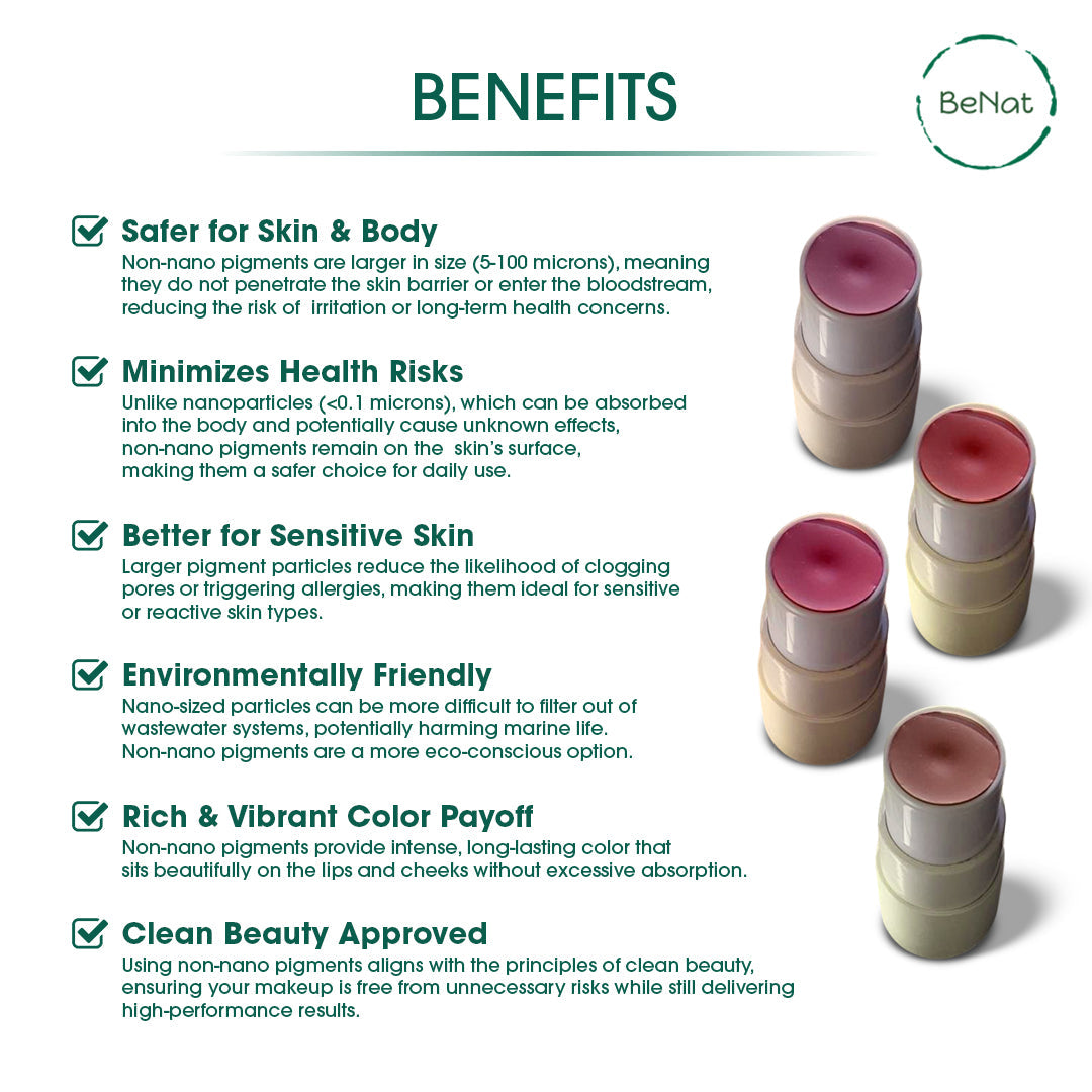 Lip & Cheek Bloom. 2 in 1 Natural Lipstick for Vibrant Color.