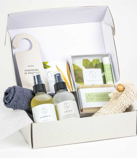 Massage couple Gift Box For Men and Women, Special soothing and massaging Set