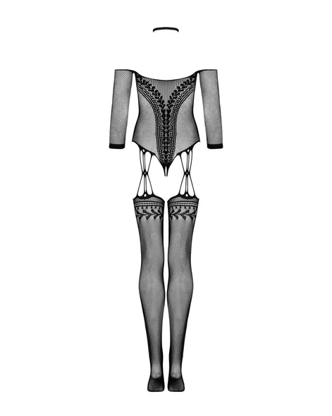 Sexy Crotchless Fishnet Bodystocking Obsessive Elegance-3