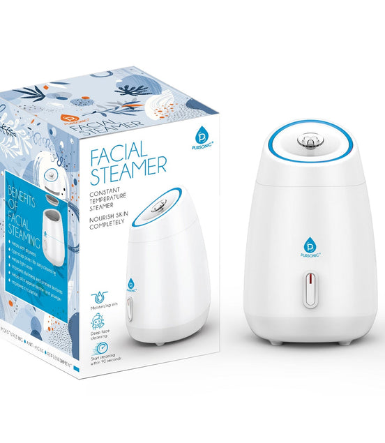 Pursonic Facial Steamer Hot Mist Moisturizing Spa