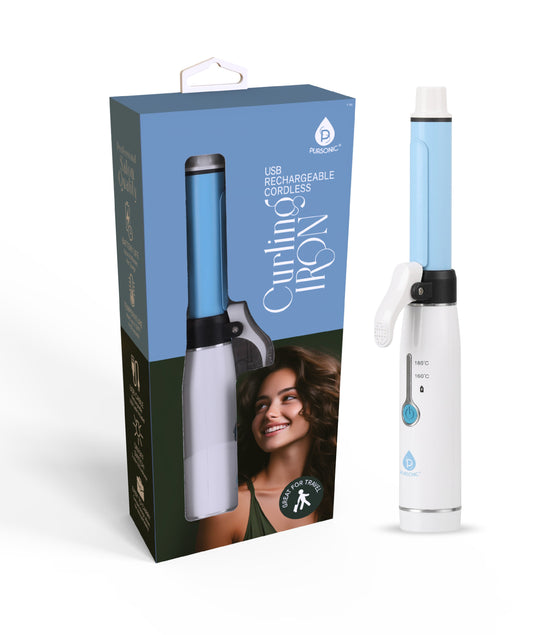USB Rechargeable Cordless Curling Iron