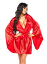 Satin Kimono-Style Robe Beauty Night Samira-0
