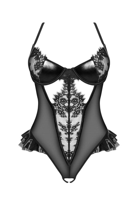 Sheer Lace Teddy Beauty Night Rafaella-3