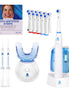 Pursonic Advanced Smile Care Bundle – LED Whitening Kit, Whitening Strips, & Electric Toothbrush