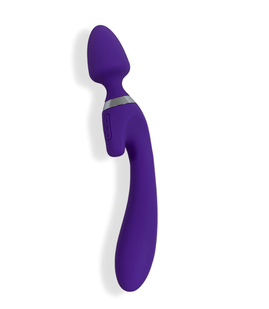 Vesta - Dual-Head Magic Wand Vibrator, Dildo