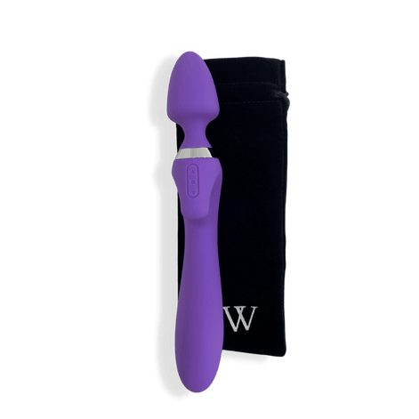 Vesta - Dual-Head Magic Wand Vibrator, Dildo