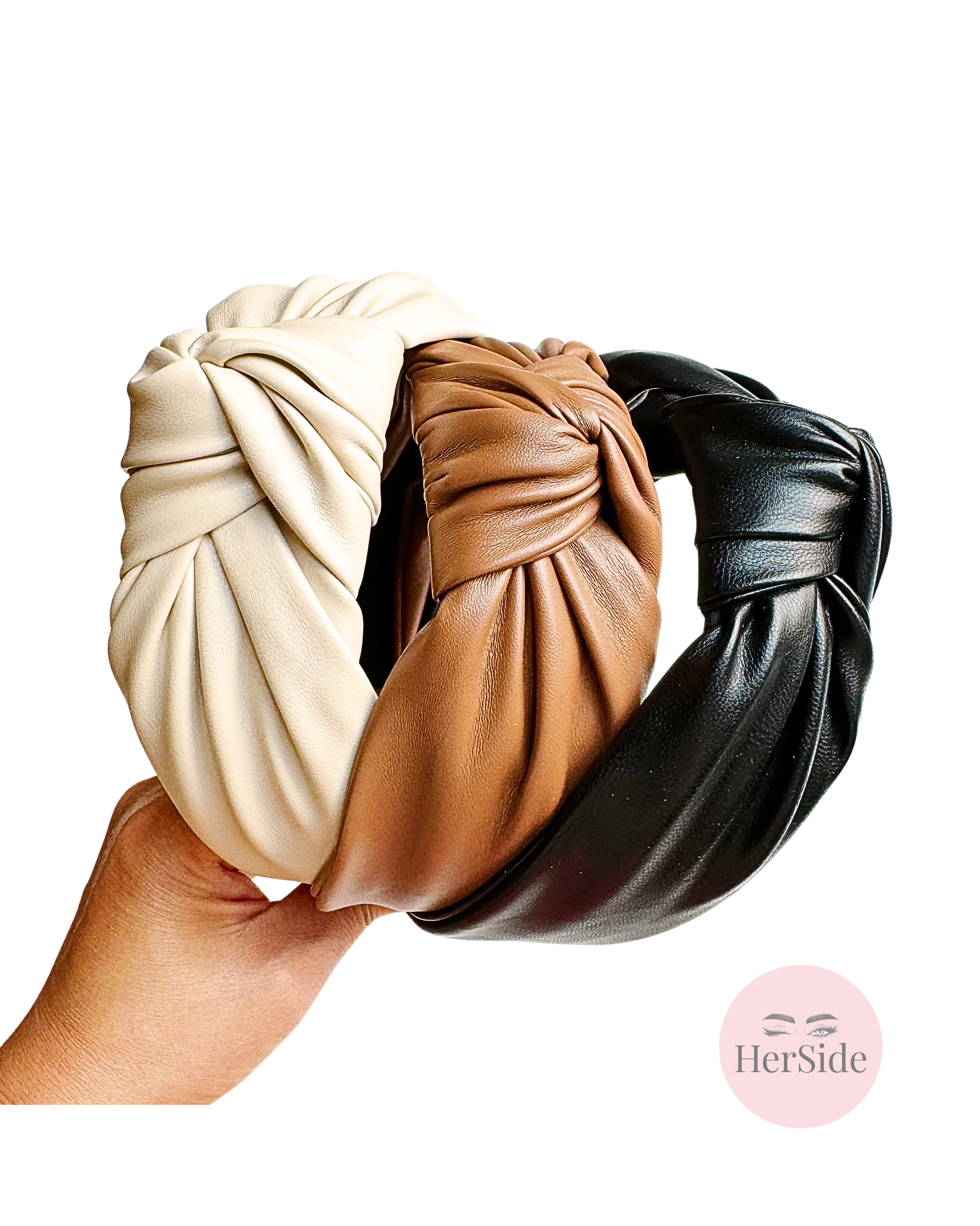 Leather Better Knotted Headband