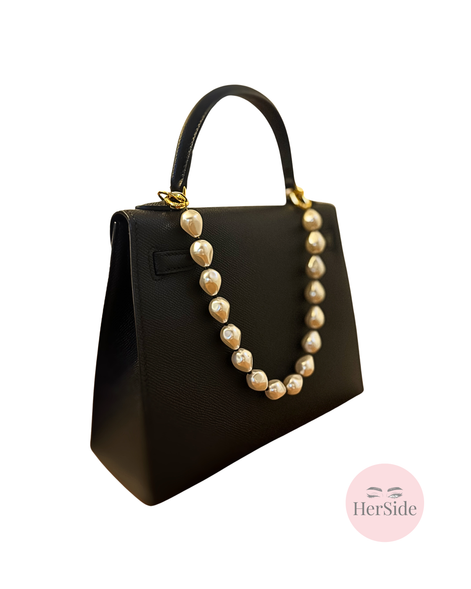 Pearl And Bead Bag Charm