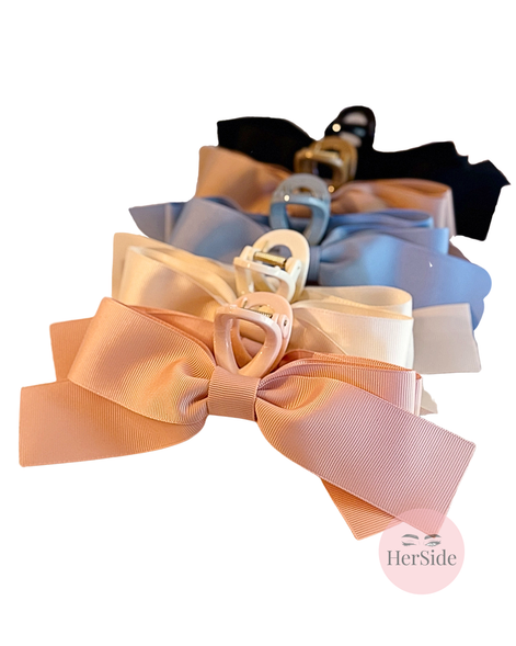 Gross Grain Bow Hair Claw