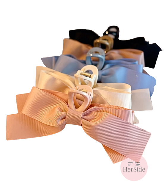 Gross Grain Bow Hair Claw