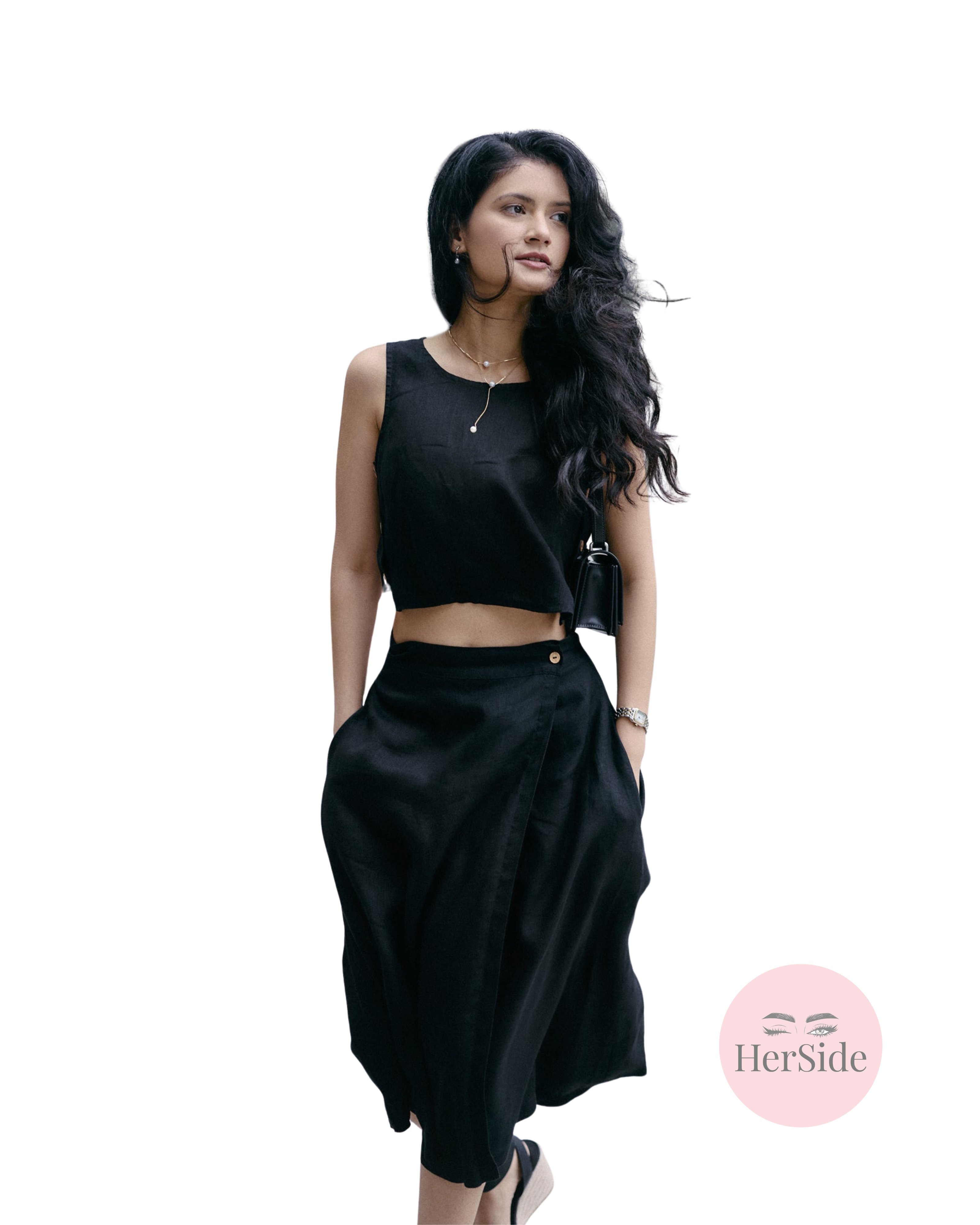 Breezy Summer Set in Black