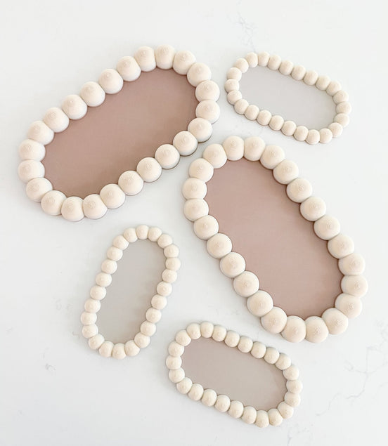 Bubble Tray in Clay
