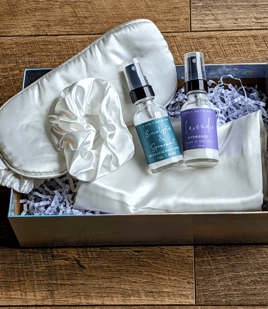 Calming Nights Sleep Satin Gift Set