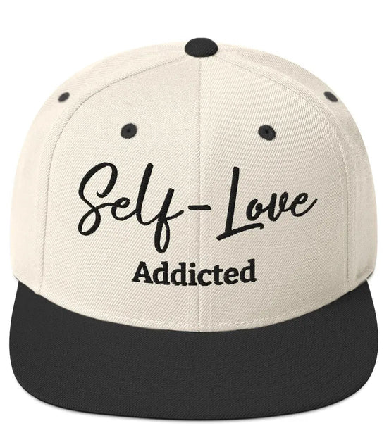 Self Love Addicted Snapback Hat with Embroidery