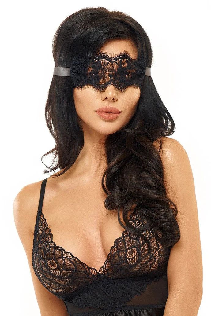 Sensual Lace Face Mask Beauty Night Eve-0