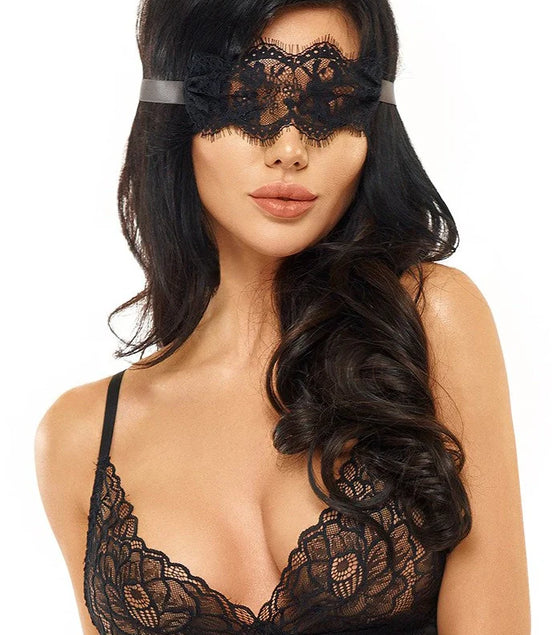 Sensual Lace Face Mask Beauty Night Eve-0