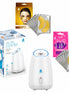 Pursonic Deluxe Facial Steamer with 6 Soothing Eye Masks & 6 Nourishing Lip Masks