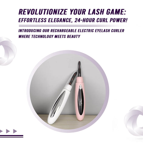 Rechargeable Electric Eyelash Curler – Effortless, Long-Lasting Lashes