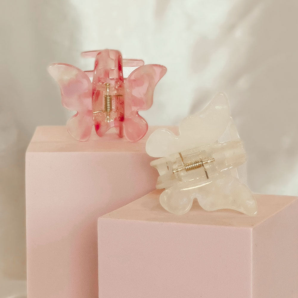 Hailey Hair Clip - Pink