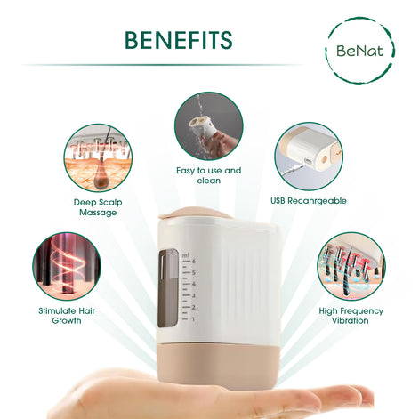 The Scalp Activator: An Electric Scalp Massager & Oil Applicator