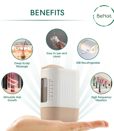 The Scalp Activator: An Electric Scalp Massager & Oil Applicator