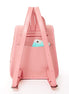 Nicole Pink Leather Backpack
