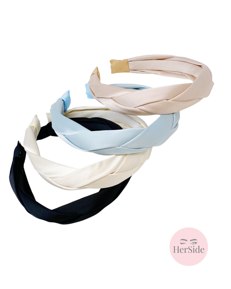 Satin Silk Braid Headband